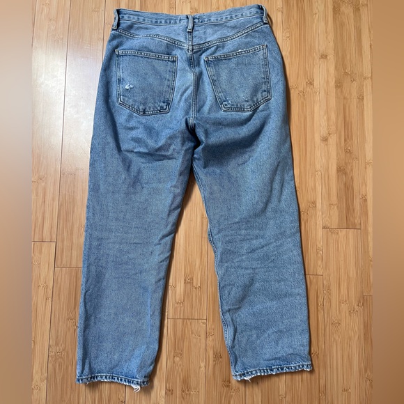Agolde 90's Crop Mid Rise Straight Jeans in Replica Size 27 - Picture 2 of 4